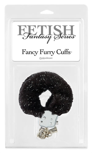 Fetish Fantasy Series Fancy Furry Cuffs - Black PD3813-23