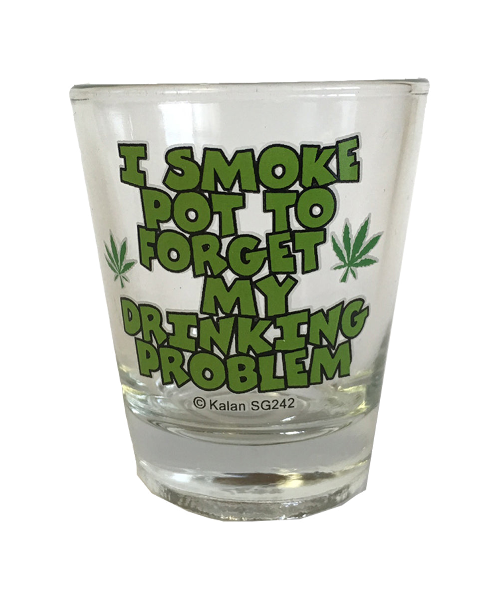 Smoke to Forget Shot Glass K-SG242