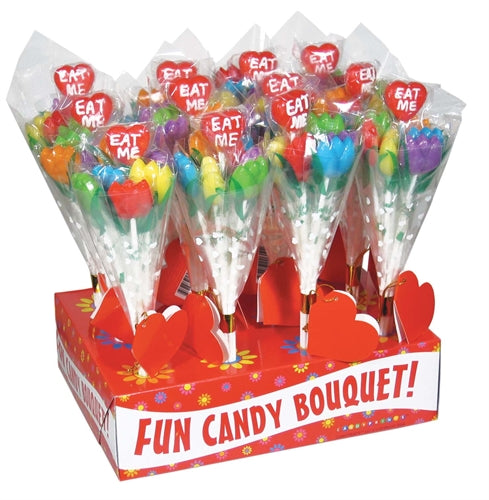 Eat Me Tulip Candy Bouquet - 12 Piece Display CP-609