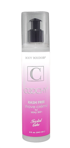 Coochy Rash Free Shave Creme - Frosted Cake - 8 Oz. CE1032-08