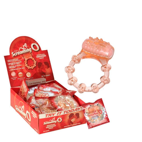 The Screaming O Vibrating Ring - 24 Count P.O.P. Box Display SO110D