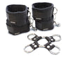 5-Piece Hog Tie and Cuff Set - Black SS325-01