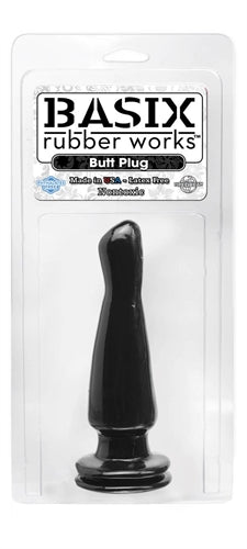 Basix 5in Butt Plug Black PD4266-23