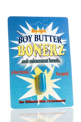Boy Butter Bonerz With Boy-Arga - One Pill Blister Pack BNZ01