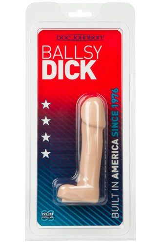 Ballsy Dick 4.5-Inch - White DJ0228-02