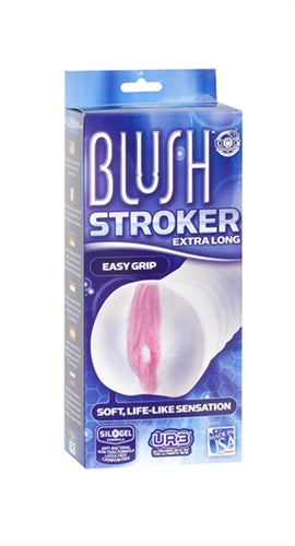 Blush Ur3 - Stroker Extra Long - Clear With Blush DJ0278-10