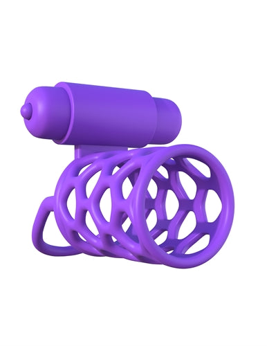 Fantasy C-Ringz Vibrating Couples Cage PD5811-12