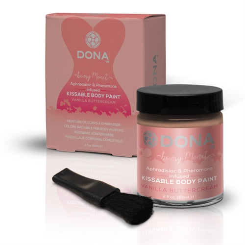 Dona Kissable Body Paint - Vanilla Buttercream - 2 Oz. JO40572
