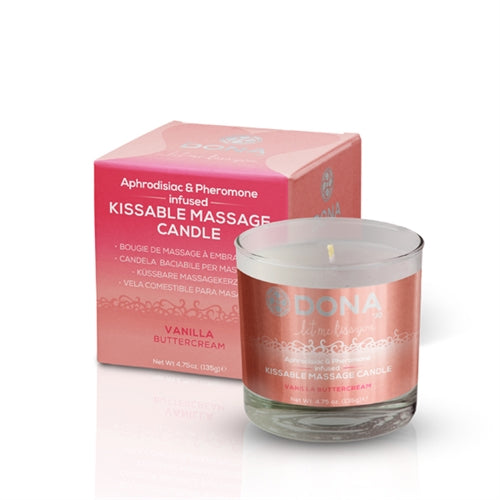 Dona Kissable Massage Candle - Vanilla Buttercream - 4.75 Oz. JO40567