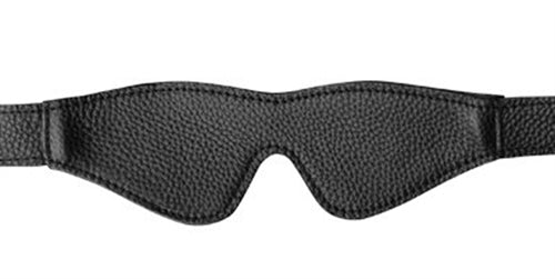 Onyx Leather Blindfold GG-AD110