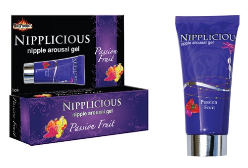 Nipplicious Nipple Arousal Gel - Passion Fruit - 1 Oz. HTP2583