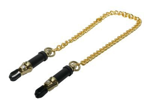 Deluxe Adjustable Nipple Clamps - Gold MS-ST186