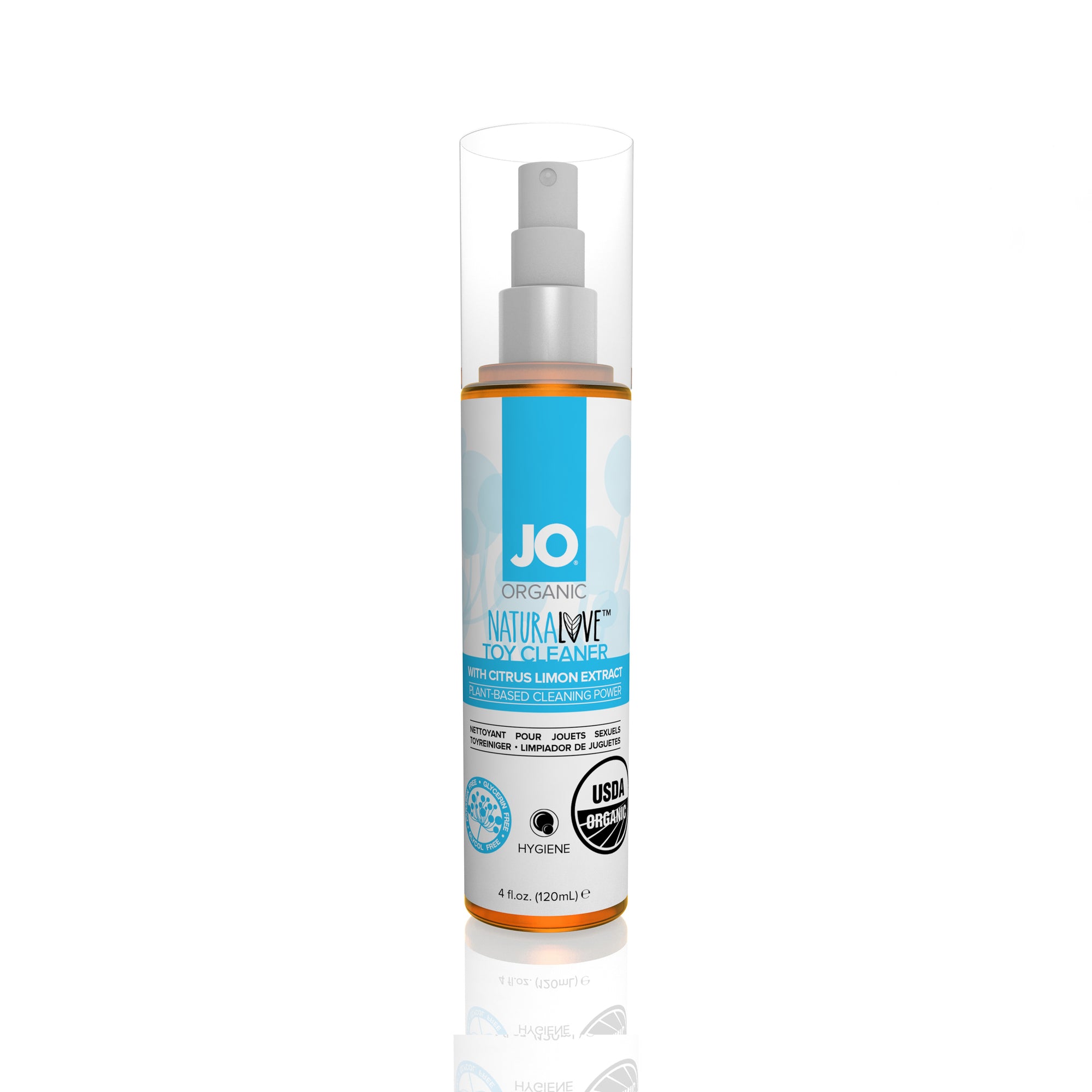 Jo Organic Naturalove USDA Organic Toy Cleaner -  4 Fl Oz / 120 ml JO44003