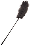 Ostrich Tickler - Black SS700-01