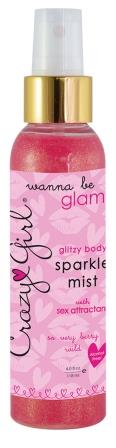 Crazy Girl Glitzy Body Sparkle Mist With Sex Attractant - So Very Berry Wild CE7017-04