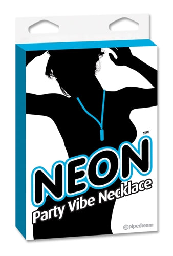 Neon Party Vibe Necklace - Blue PD2635-14