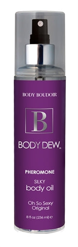 Body Dew Pheromone Silky Body Oil - Oh So Sexy Original - 8 Oz. CE1008-08