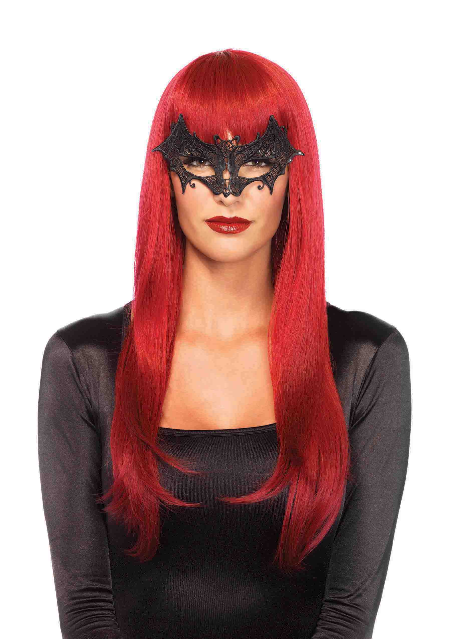 Vampire Bat Venetian Applique Eye Mask LA-3730