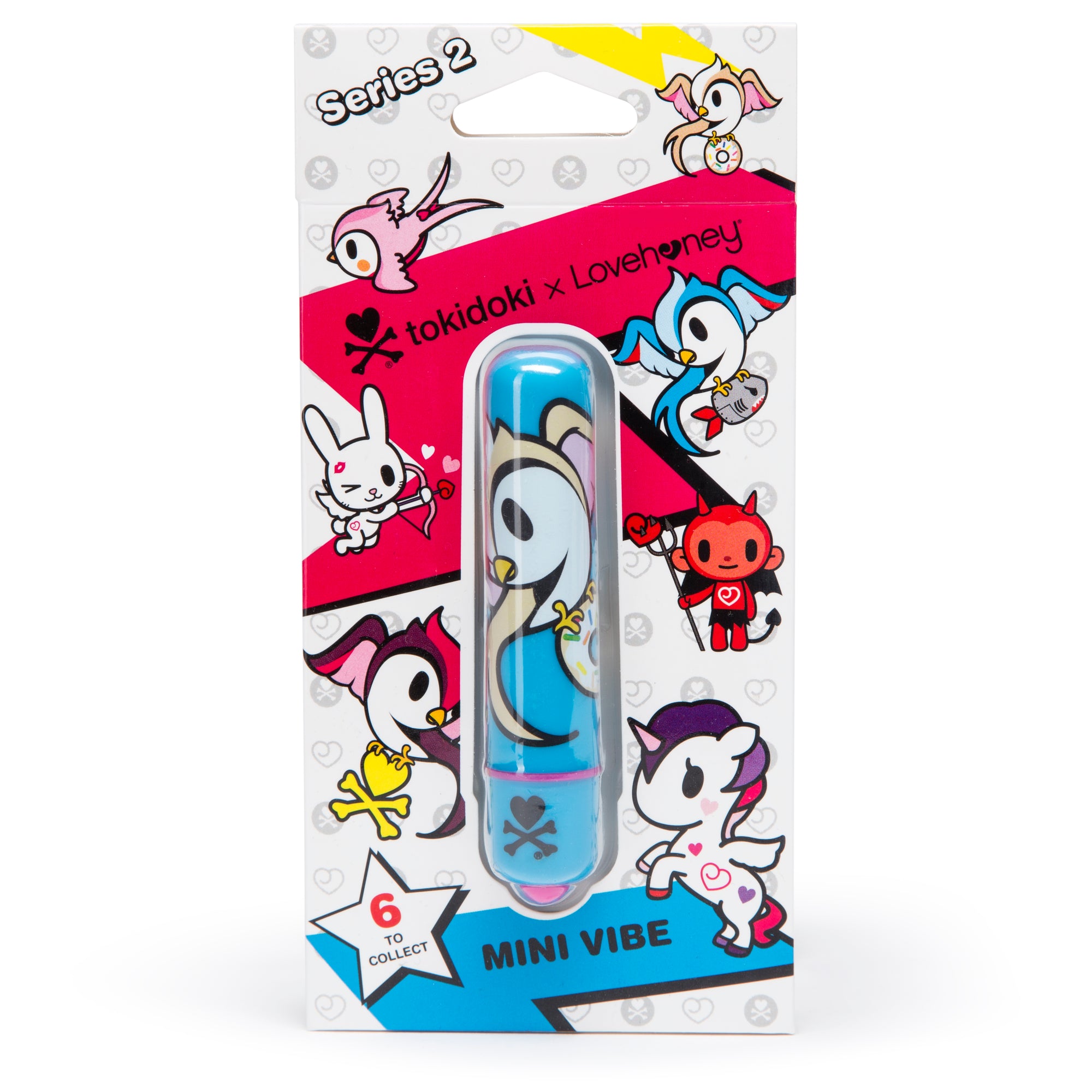 Tokidoki Single Speed Mini Bullet Vibrator -  Sprinkles LHR-64525