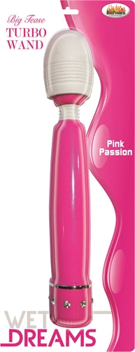 Wet Dreams Big Tease Turbo Wand - Pink Passion HTP2856