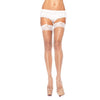 Industrial Net Stay Up Thigh Highs - White - One Size LA-9201WHT
