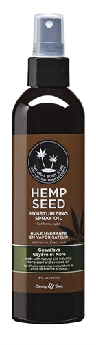 Hemp Seed Moisturizing Spray Oil - Guavalava - 8 Fl. Oz. EB-GO068