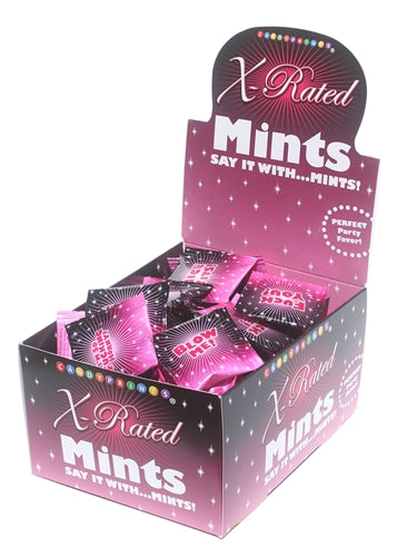 X-Rated Amuse Mints Display 100 Pieces 3.1g Bags CP-441