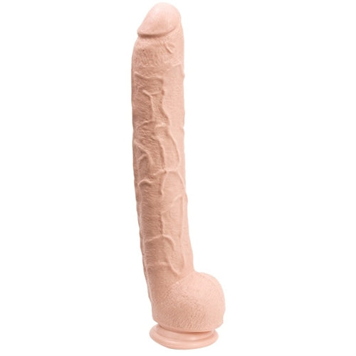 Dick Rambone Cock 17 Inch - White DJ0268-00