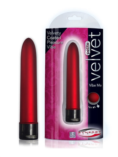 Velvet Vibe Me Petite Massager Red SYN2400610