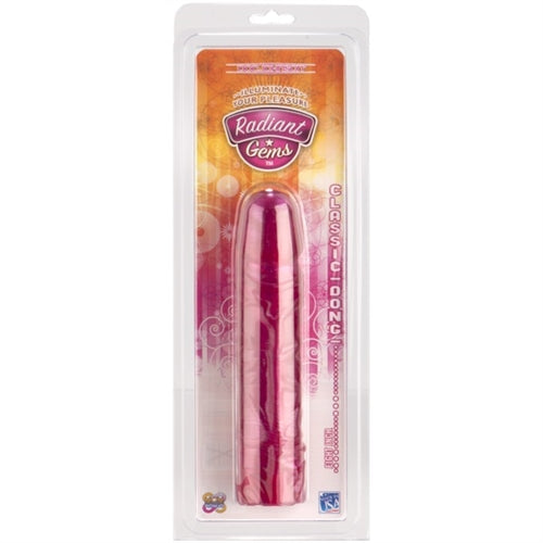 Radiant Gems Classic Dong 8-Inch - Fuchsia DJ0974-02