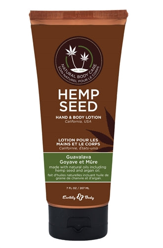 Hemp Seed Hand and Body Lotion - Guavalava - 7 Fl. Oz. EB-HSV068T