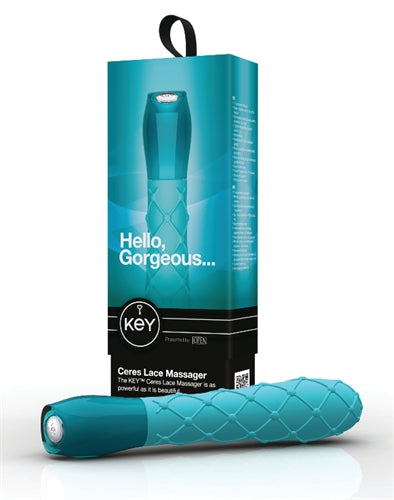 Key Ceres - Lace Massager - Robin Egg Blue JO8051053