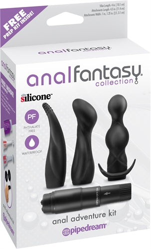 Anal Fantasy Collection Anal Adventure Kit - Black PD4665-23