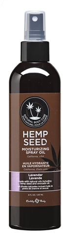 Hemp Seed Moisturizing Spray Oil - Lavender - 8 Fl. Oz. EB-GO017