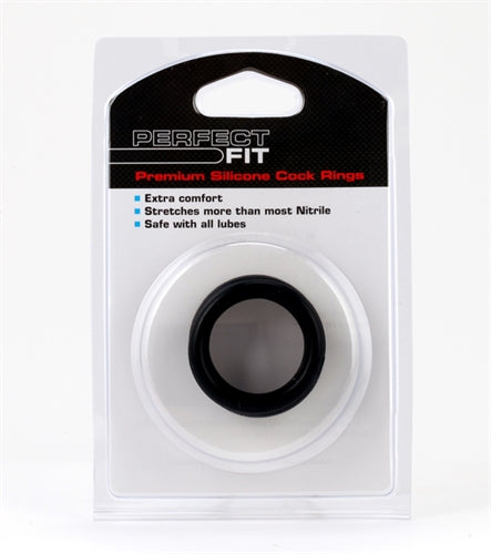 Premium Silicone Cockrings - Medium 3-Pack - Black PF-CR24