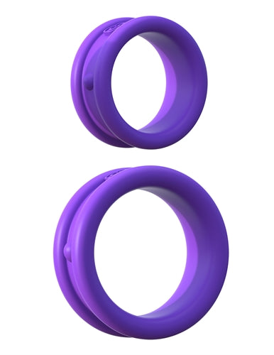 Fantasy C-Ringz Max Width Silicone Rings - Purple PD5805-12