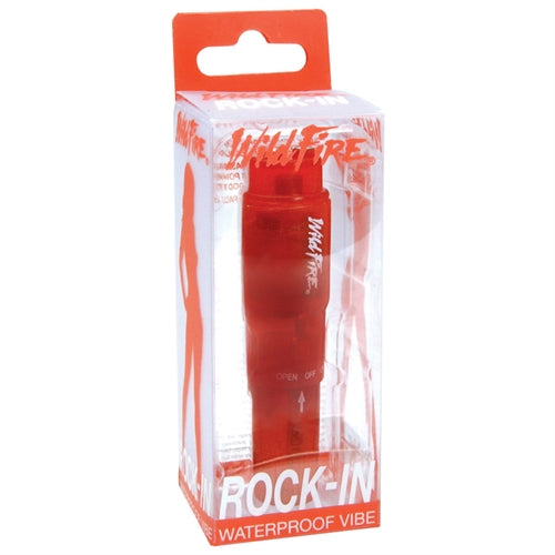 Wildfire Rock-in Waterproof Massager - Bright Red TS1112467