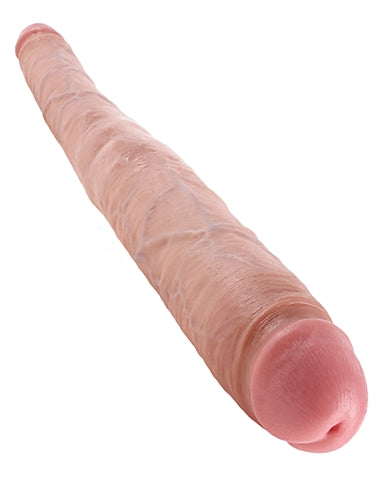 King Cock 16-Inch Tapered Double Dildo - Flesh PD5517-21