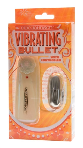 Vibrating Bullet With Controller - Silver DJ1604-02