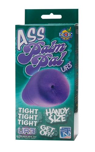 Palm Pal Frosted Ur3 Masturbators - Ass - Purple DJ0683-03