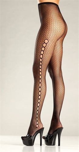 Seamless Spandex Fishnet - Black - One Size BW-692B