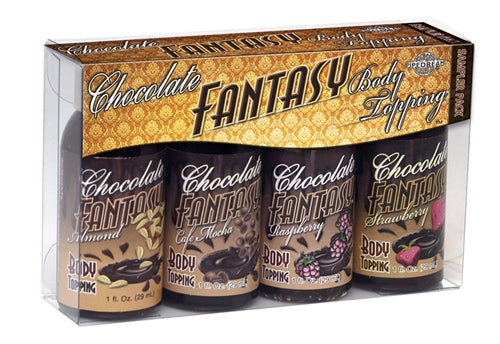 Chocolate Fantasy Sampler Pack 4 1oz Bottles PD9735-08