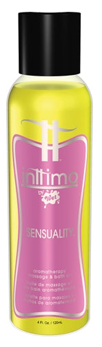 Inttimo by Wet Aromatherapy Bath and Massage Oil - Sensuality - 4 Oz. WT28752