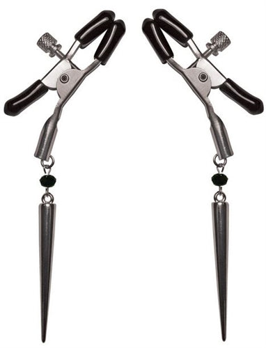 Sexperiments Silver Spears Nipple Clips SS510-80