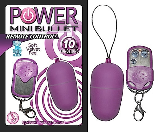 Power Mini Bullet Remote Control - Purple NW2319-2