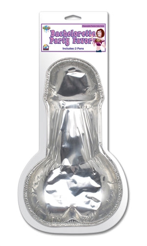 Disposable Pecker Cake Pans 2pack PD8414-01