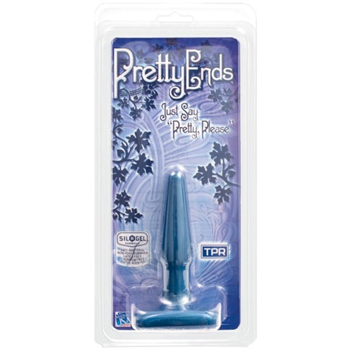 Pretty Ends Iridescent Butt Plugs Small - Midnight Blue DJ0243-02