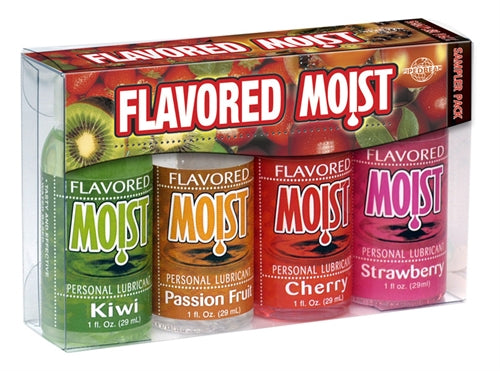 Moist Flavored Sampler Pack - 1 Fl. Oz. Bottles PD9735-02