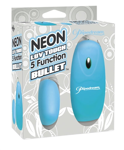 Neon Luv Touch 5 Function Bullet Blue PD2638-14