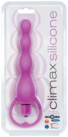 Climax Silicone Vibrating Anal Beads Purple TS1071019